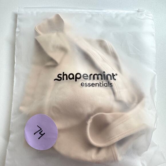 Shapermint Essential Women Everyday Comfort Straps Wireless Shaping Bra M Chai - Picture 4 of 9